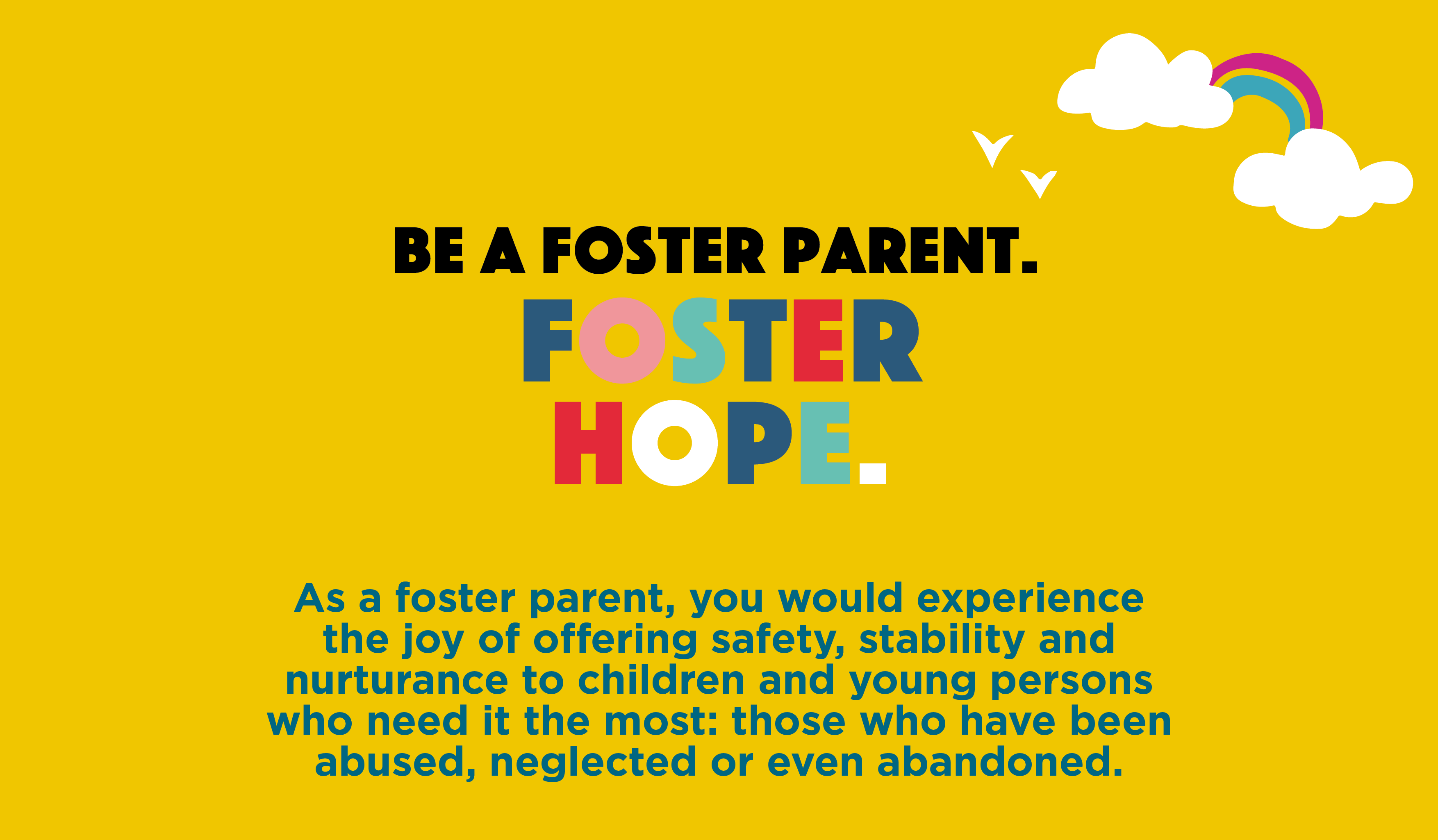 Fostering Postcard605f1fd21f444357a572c4cfc1c59736