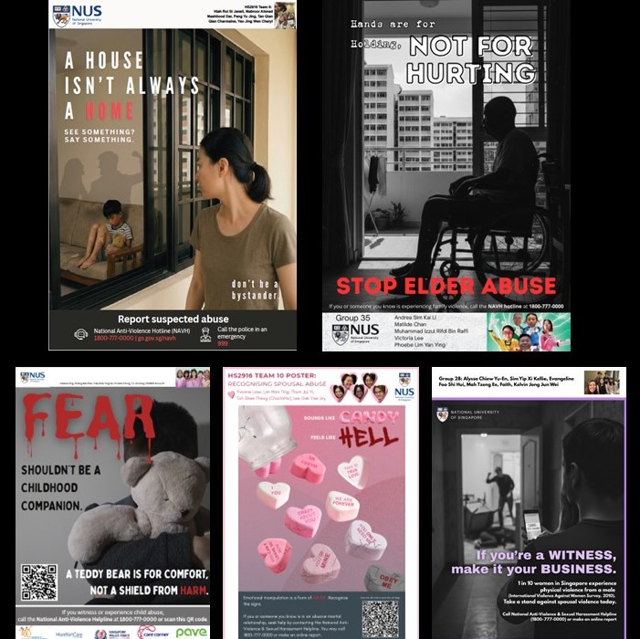 Nus Poster Montage Replace