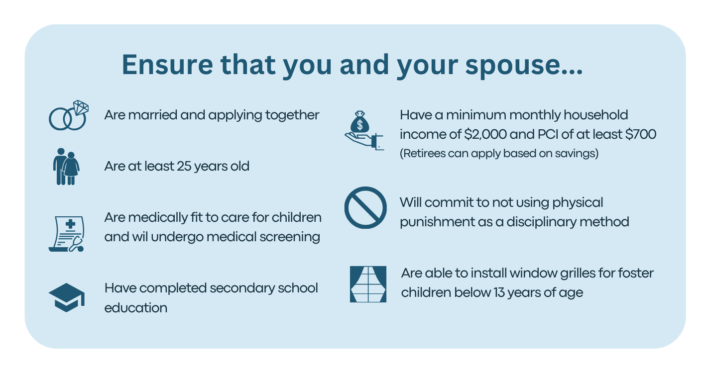 Eligibility Criteria For Foster Parents