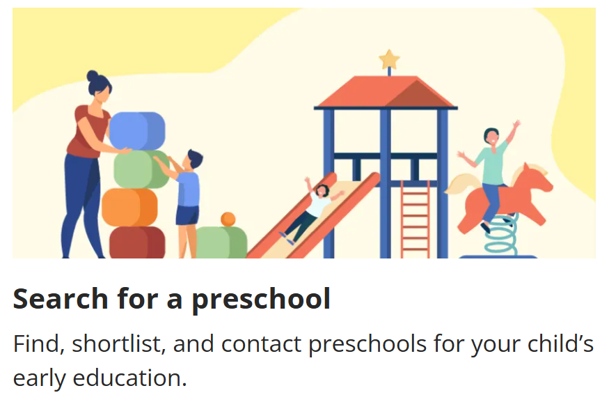 ECDA Preschool Search
