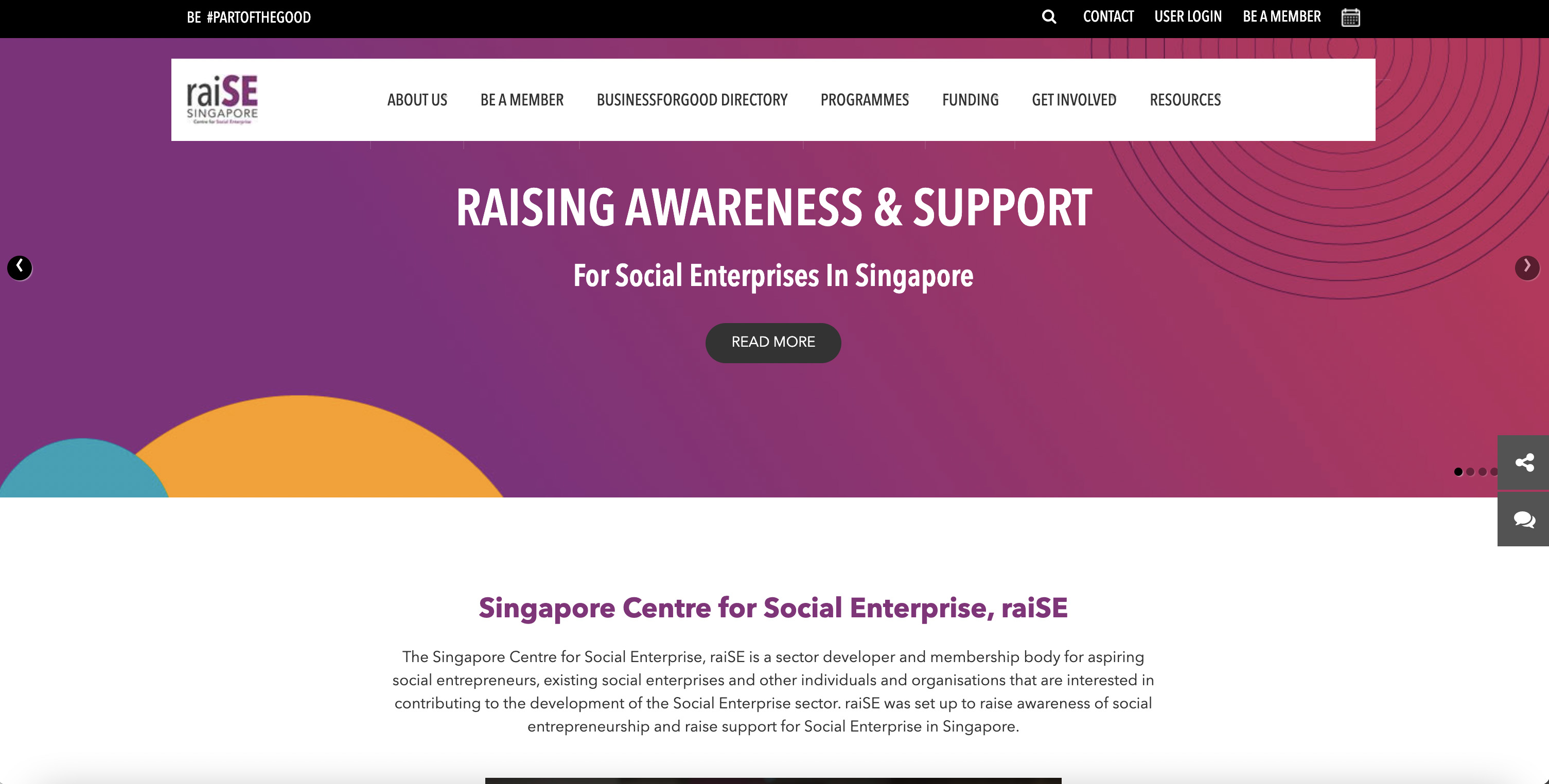 raiSE website