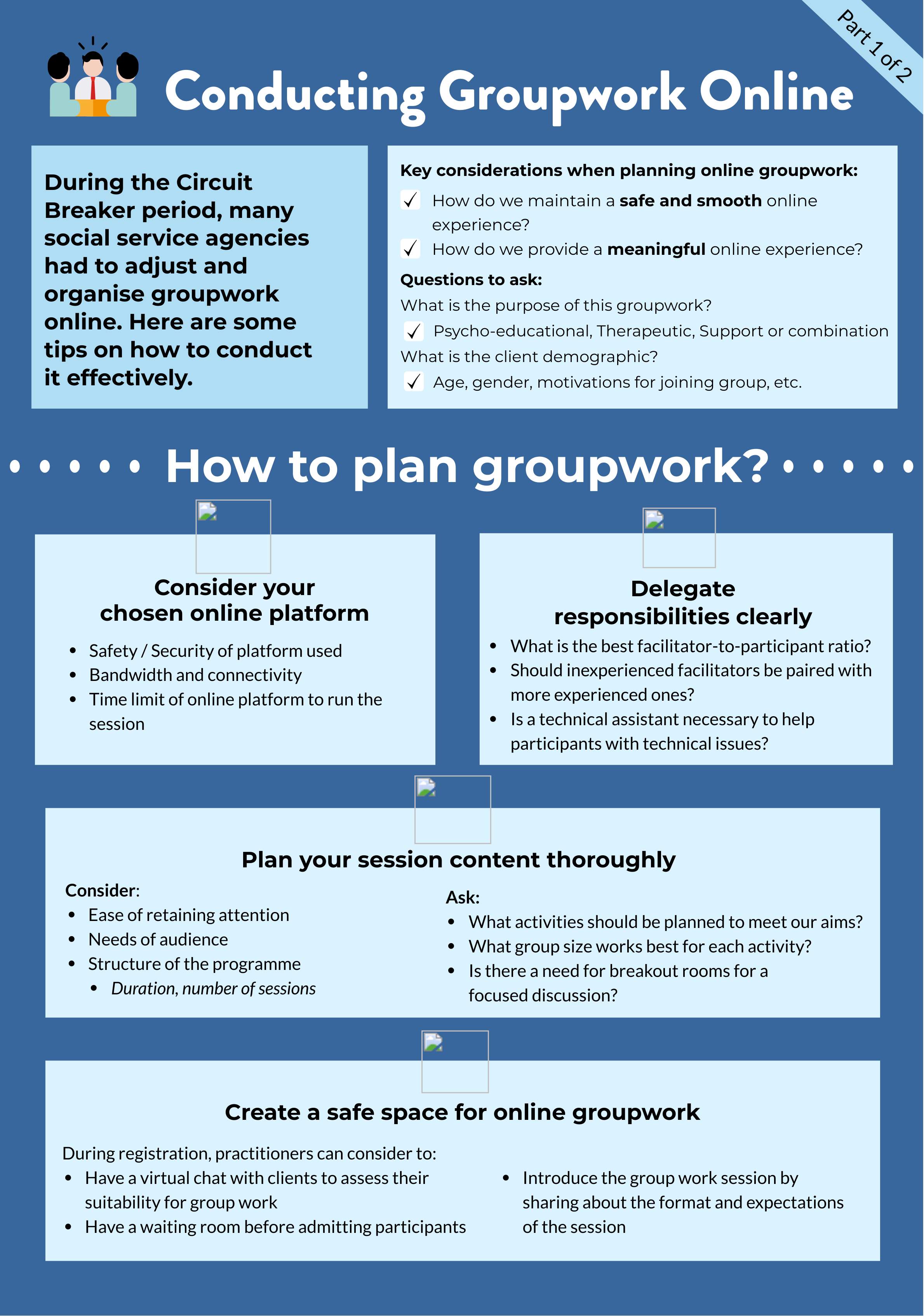 Fundamentals of social work Infographic