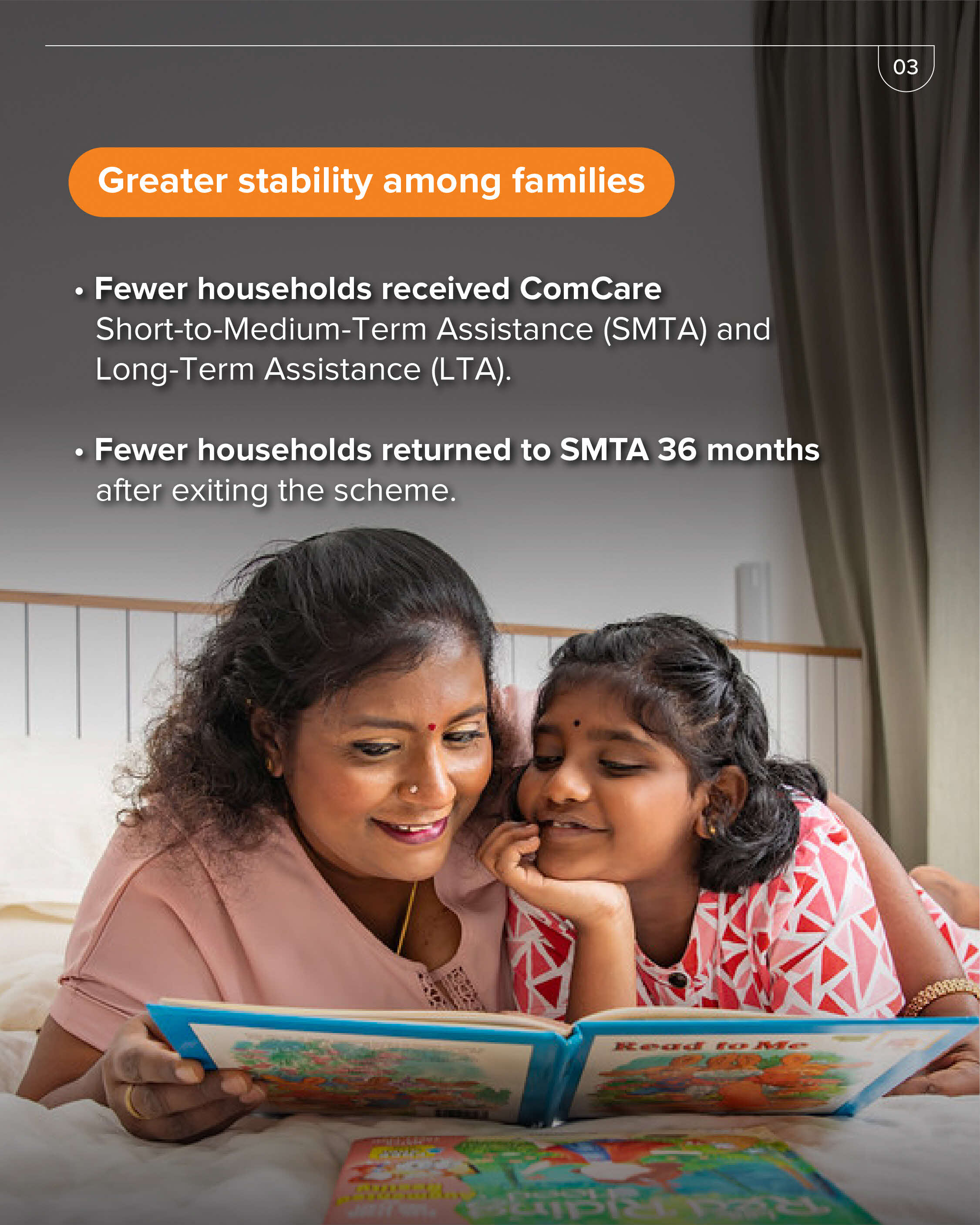 Greater stability among families