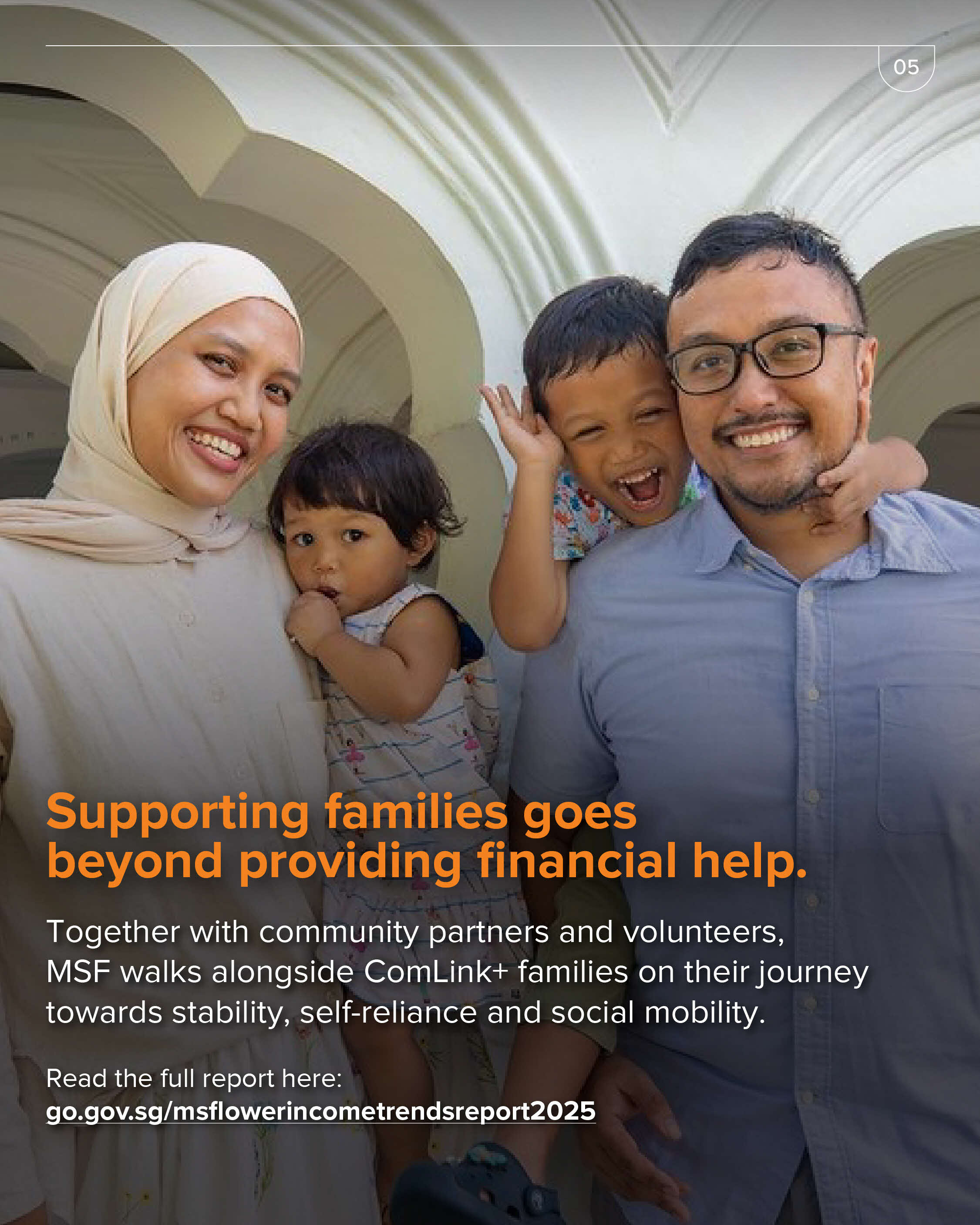 Supporting families goes beyond providing financial help