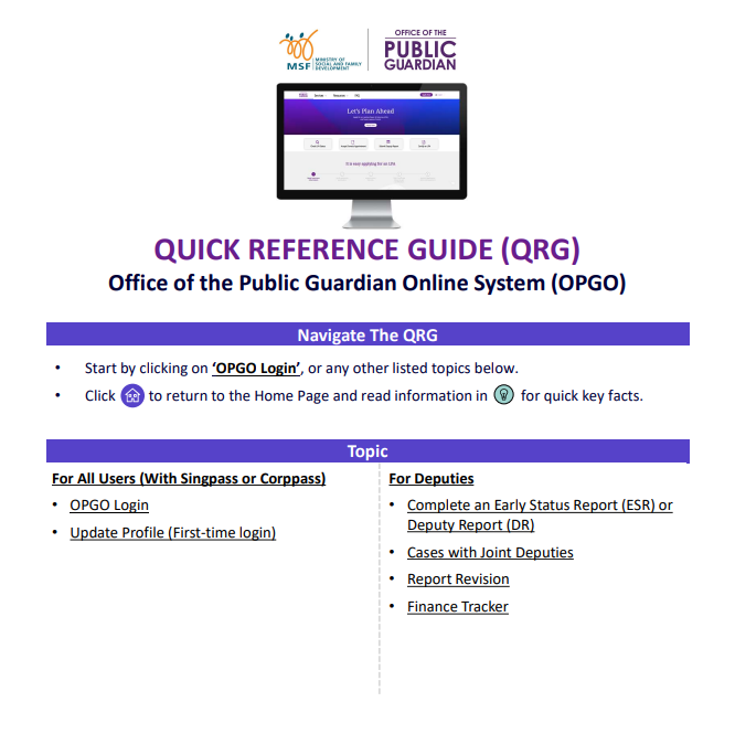 DR Quick Ref Guide